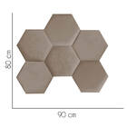 Cabeceira Painel Modulado Colmeia Blogueirinha Estofada 90cm