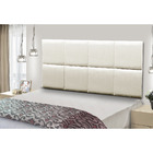 Cabeceira Painel Modulado Italia Veludo Castor Cama Solteiro