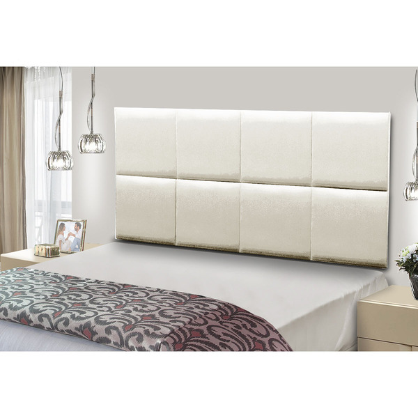 Cabeceira Painel Modulado Italia Veludo Castor Cama Solteiro