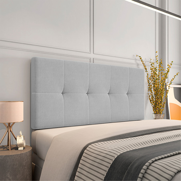 Cabeceira Painel Nina Para Cama Box Casal 140 Cm Linho - D'ro