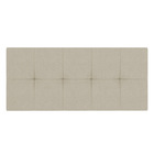 Cabeceira Painel Nina Para Cama Box Casal 140 Cm Linho Palha