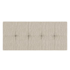 Cabeceira Painel Nina Para Cama Box Queen 160 Cm Linho Areia
