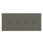 Cabeceira Painel Nina Para Cama Box Queen 160 Cm Linho Grafit