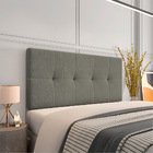 Cabeceira Painel Nina Para Cama Box Queen 160 Cm Linho Grafit