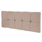 Cabeceira Painel Nina Para Cama Box Solteiro 90 Cm Platinum D