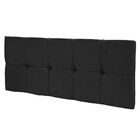 Cabeceira Painel Nina Solteiro 90cm Preto