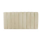 Cabeceira Painel Olivia Casal 140 Cm Veludo Off Whitetrabalha