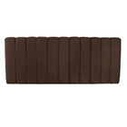 Cabeceira Painel Olivia King 195 Cm Veludo Marrom - D'rossi