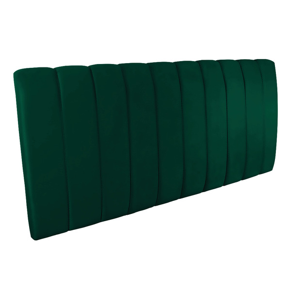 Cabeceira Painel Olivia Queen 160 Cm Veludo Verde Esmeralda -