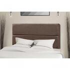 Cabeceira Painel Paloma Queen Suede Marrom 1,60x122cm