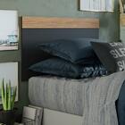 Cabeceira Painel Para Cama Box Solteiro Detroit Ripado Nature