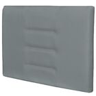 Cabeceira Painel Para Quarto Solteiro Sabrina W01 Corino Cinz