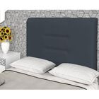 Cabeceira Painel Para Quarto Solteiro Sabrina W01 Corino Pret