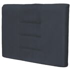Cabeceira Painel Para Quarto Solteiro Sabrina W01 Suede Preto