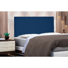 Cabeceira Painel Queen 1 60m Esmeralda Suede Azul Marinho - P
