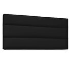 Cabeceira Painel Queen 1 60m La Italiana Corano Preto - Palla