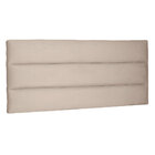 Cabeceira Painel Queen 1 60m La Italiana Suede Bege - Pallazio