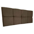 Cabeceira Painel Queen 1 60m Nina Suede - Pallazio - Marrom