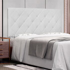 Cabeceira Painel Queen 1 60m Tânia Corano Branco - Pallazio