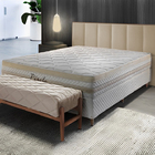 Cabeceira Painel Queen Estofada Bege 1,58m Wingerd