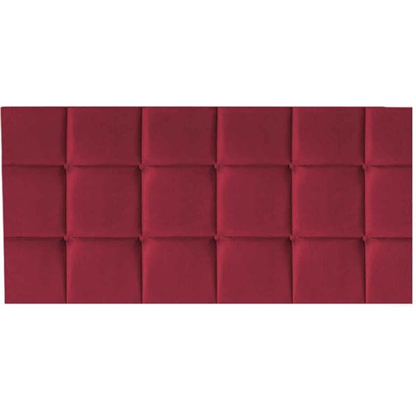 Cabeceira Painel Queen Estofada Cama Box Espanha 160 Cm  Sued