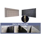 Cabeceira Painel Queen Estofada Veneza Diamond 10 Linho Bege