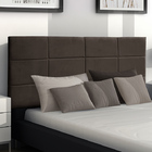 Cabeceira Painel Raissa Cama Box 158cm B3 Moveis Marrom