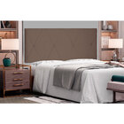Cabeceira Painel Solteiro 0 90m Aquilla Suede Caramelo - Pall