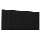 Cabeceira Painel Solteiro 0 90m Ravenna Corano Preto - Pallaz