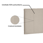 Cabeceira Painel Solteiro 0 90m Ravenna Suede - Pallazio - Be