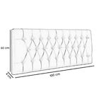 Cabeceira Painel Solteiro 100 Cm Imperatriz Suede Marrom