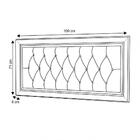 Cabeceira Painel Solteiro Liverpool 100cm Vermelho E Preto