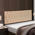 Cabeceira Painel Suspenso Sophia King 195cm Estofada Em Linho