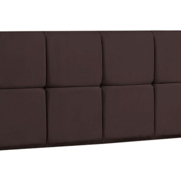 Cabeceira Painel Talismã Queen 160cm Suede Marrom