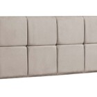 Cabeceira Painel Talismã Queen 160cm Tecido Sintético Bege