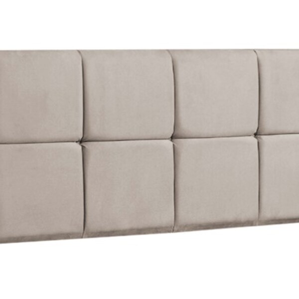 Cabeceira Painel Talismã Queen 160cm Tecido Sintético Bege