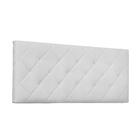Cabeceira Painel Tânia Queen 160cm Corino Branco
