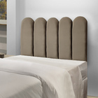 Cabeceira Painel Texas Modulado Veludo Cama Box Solteiro 90 C