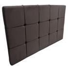 Cabeceira Painel Vênus 1,60 Veludo Marrom
