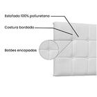Cabeceira Painel Verona Queen 160cm Corino Branco