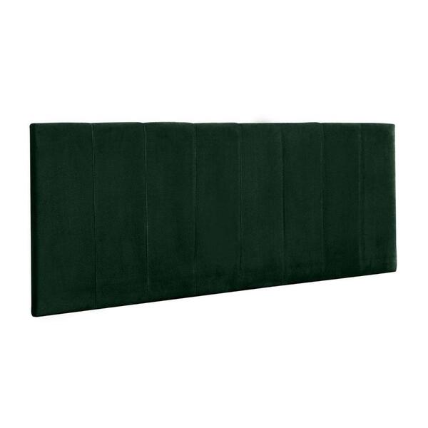 Cabeceira Painel Vitória 158cm Cama Box Queen Verde Militar