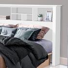 Cabeceira Para Box Casal 140cm Com Nichos 131 Tebar