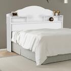 Cabeceira Para Box Em Mdf Casal Evelyn Branco Carmolar