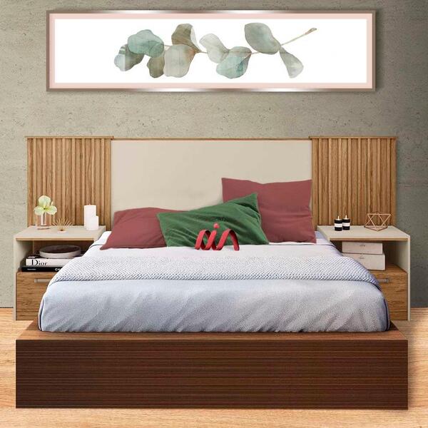 Cabeceira Para Box King Lucius Buriti Off White Caemmun