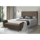 Cabeceira Para Box Solteiro 130x90cm Iasmin Marrom