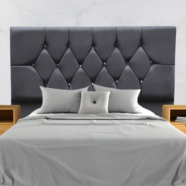 Cabeceira Para Cama  Box Estofada Casal 140 Cm Suede Madri Ci