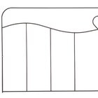 Cabeceira Para Cama Aramada Vaticano - Queen Preto