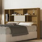 Cabeceira Para Cama Box 140 Cm Olivia Nature / Off White