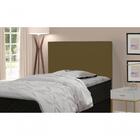 Cabeceira Para Cama Box Casal 1,40cm Linho Marrom