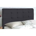 Cabeceira Para Cama Box Casal 1,40cm Suede Cinza